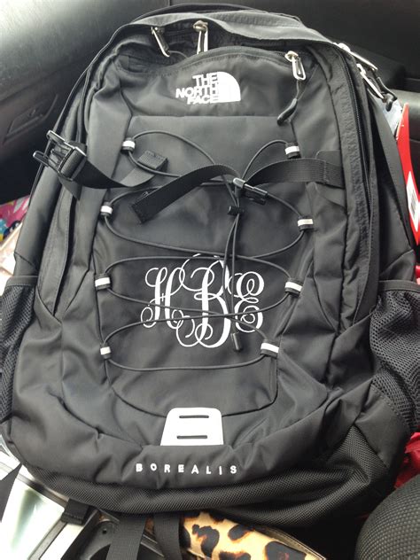 north face monogram backpack.